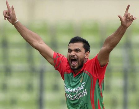 Mashrafe bin murtaza captain of Bangladesh